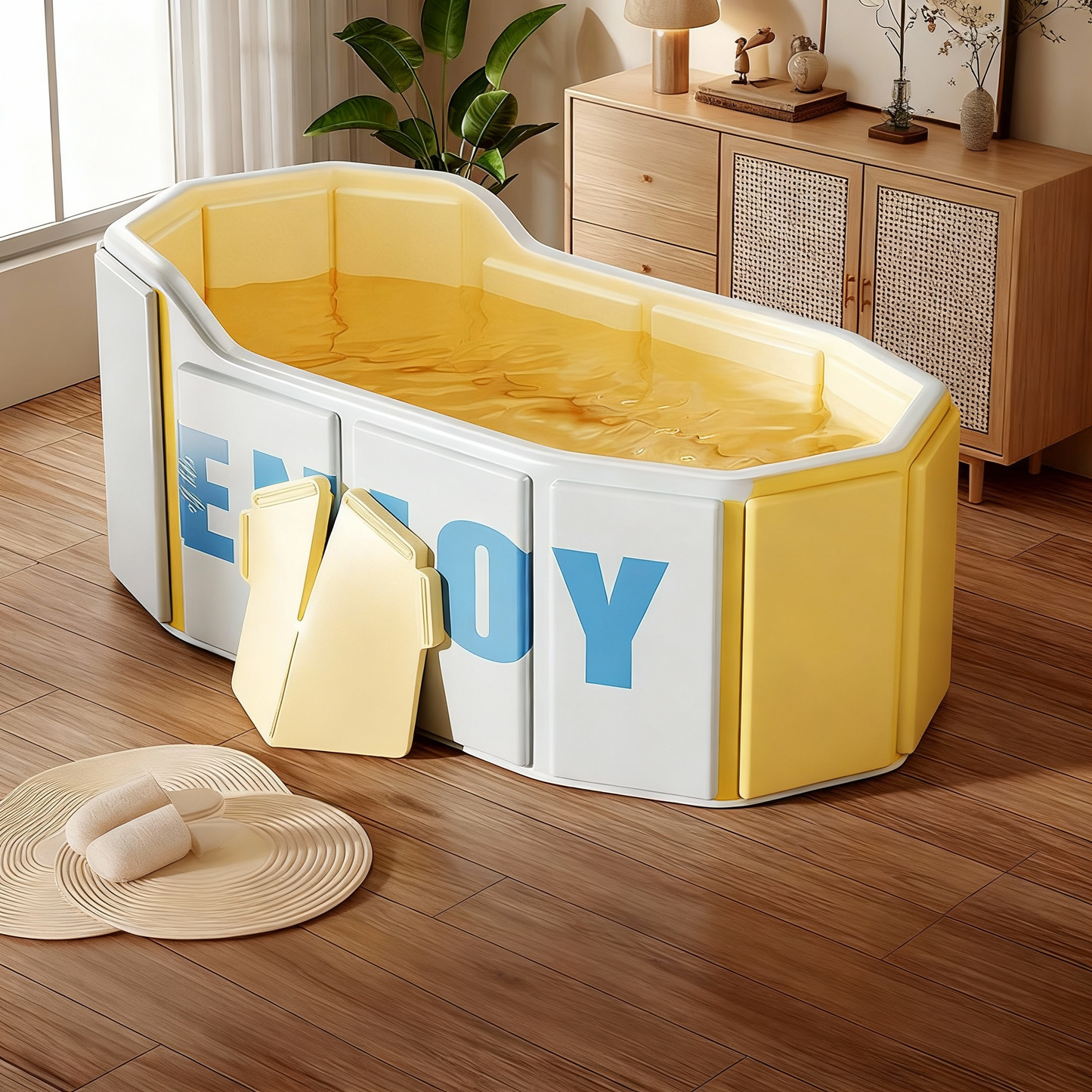 New Foldable Spacious Bathtub, Sports Recovery Cold Therapy Ice Bath Tub