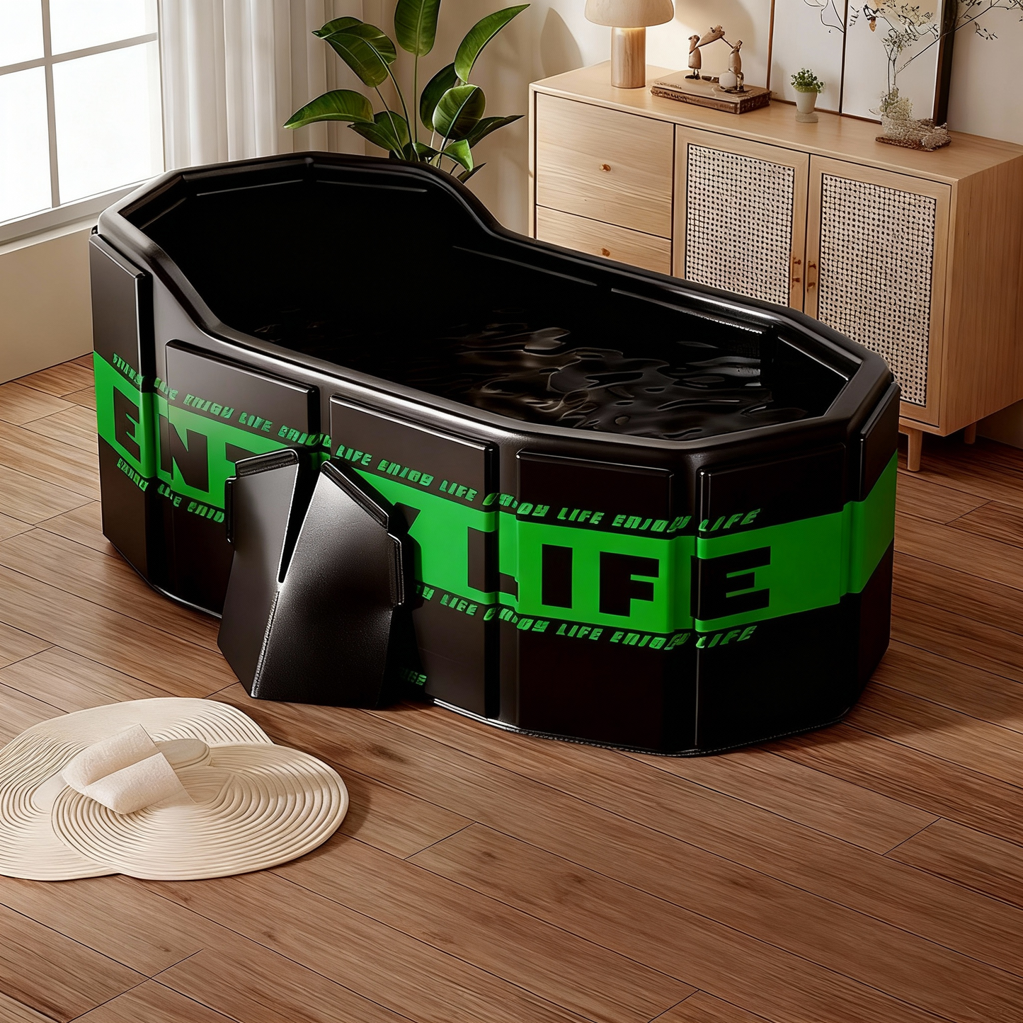 New Foldable Spacious Bathtub, Sports Recovery Cold Therapy Ice Bath Tub