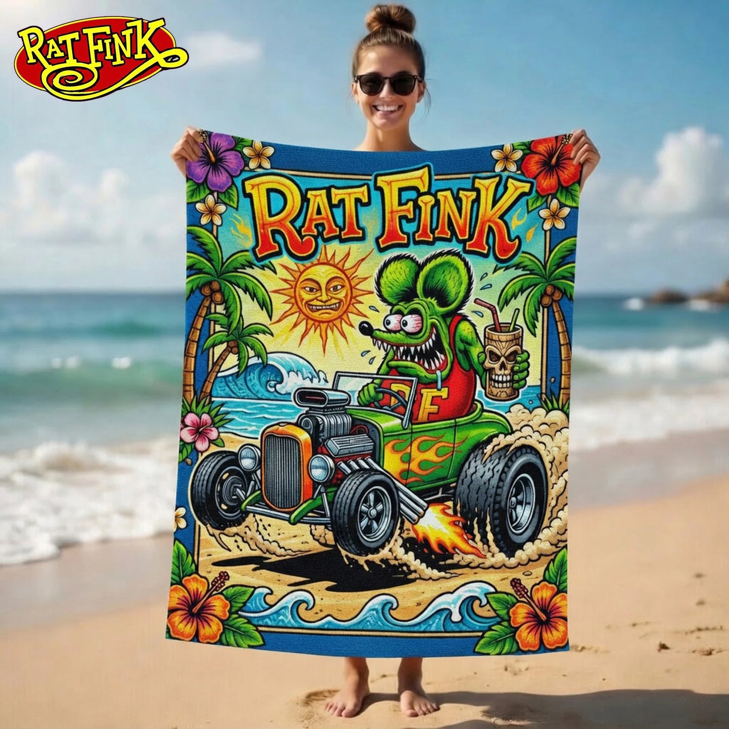 Premium RTF Beach Towel NY