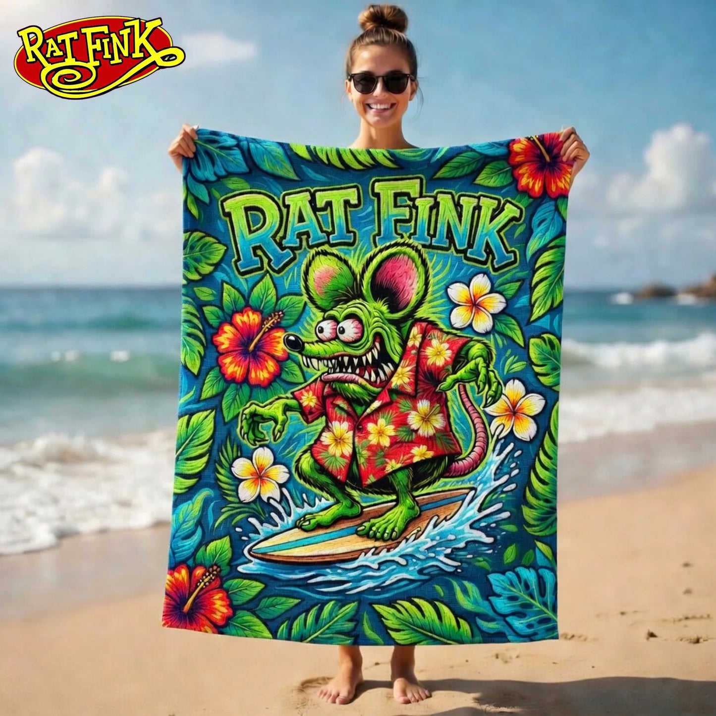 Premium RTF Beach Towel NY