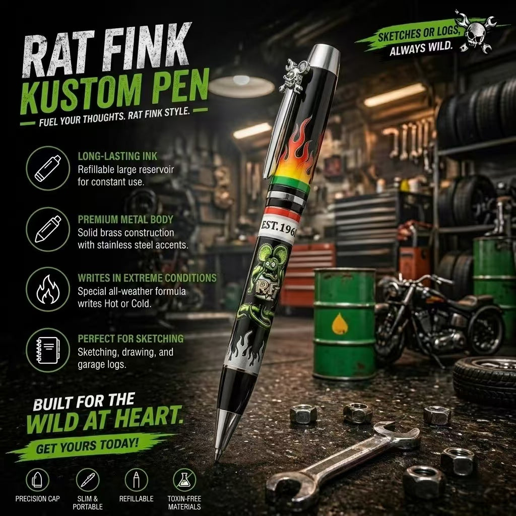🖊️Rat Fink Limited Garage Edition Pen