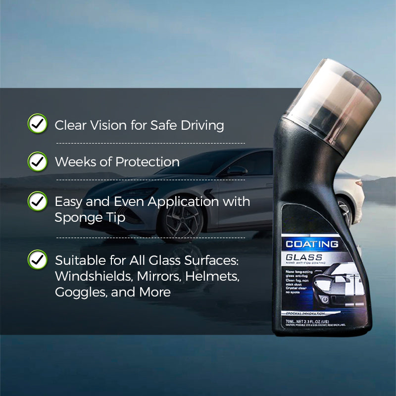 💥 BUY 2 GET 3! ❄️ Micromolecular Anti-Fog Coating Wiper – Keeps Your Windshield Clear & Fog-Free 🧽✨