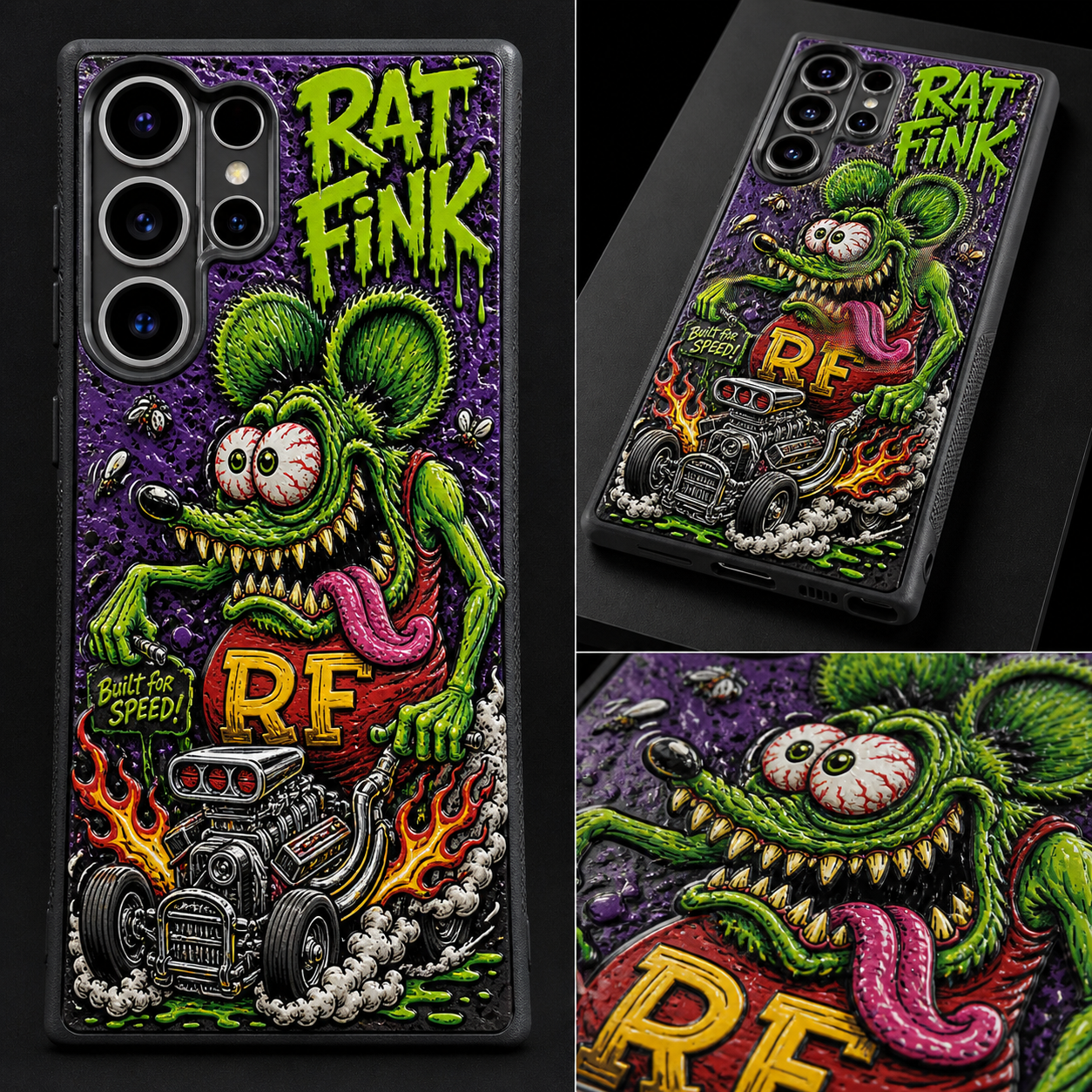 PREMIUM 3D EMBOSSED KUSTOM KULTURE PHONE CASE