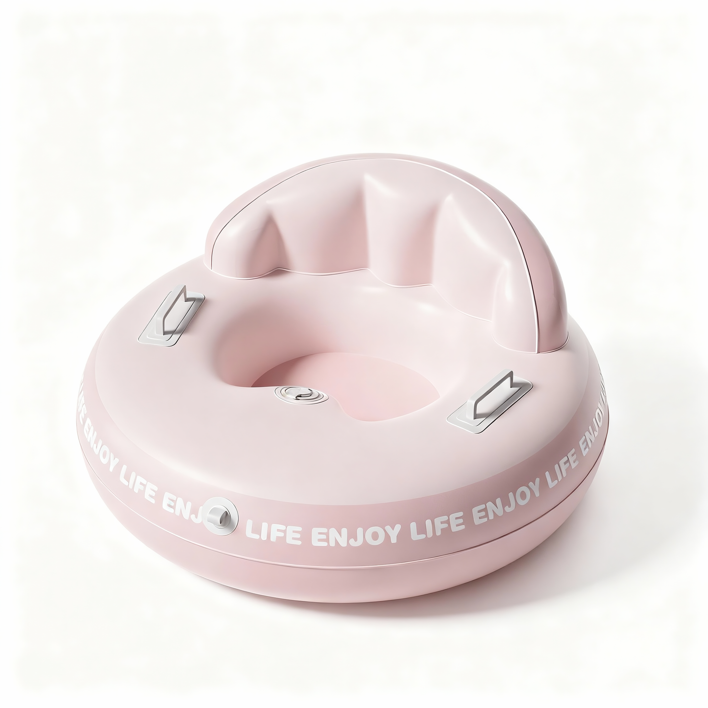 Parent-Child Outdoor Sports Skiing Seat Ring with Backrest, Thickened and Wear-Resistant