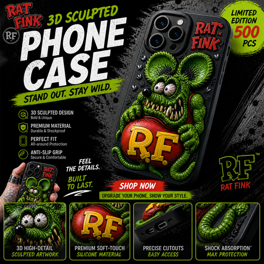 Rat Fink 63rd Anniversary Phone Case
