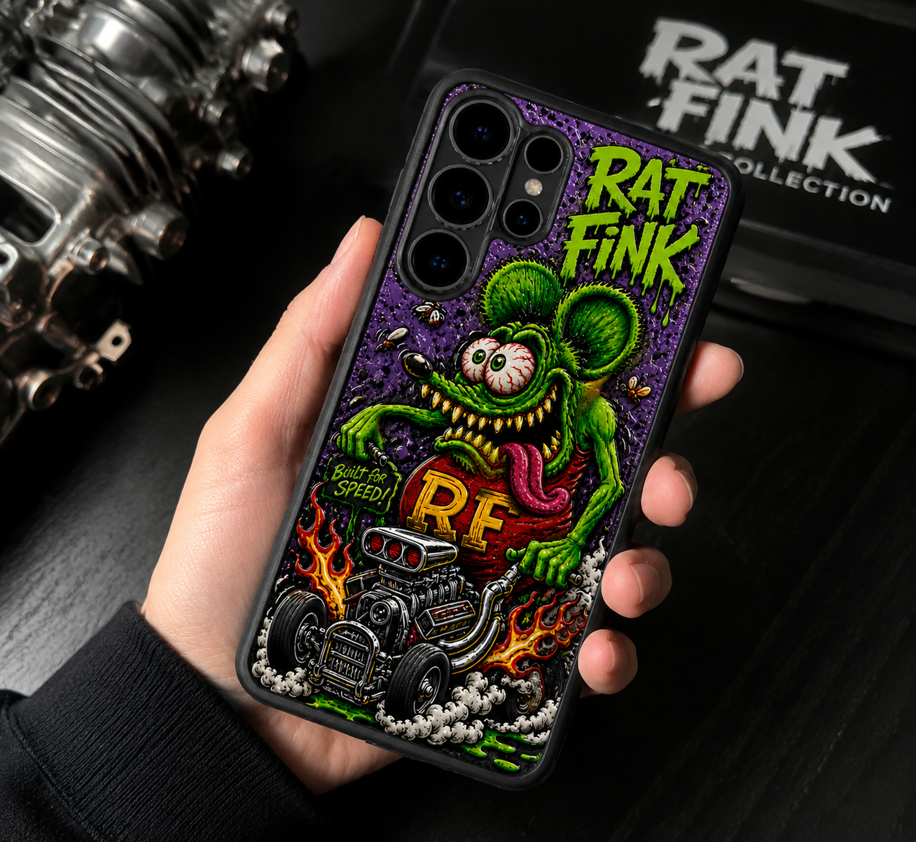 PREMIUM 3D EMBOSSED KUSTOM KULTURE PHONE CASE