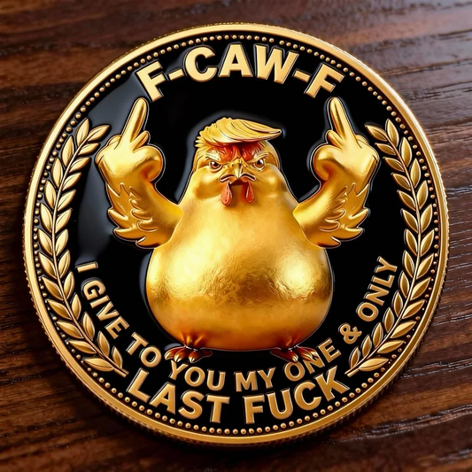 The F-CAW-F Coin — For Those Who Laugh at Life and Give Zero F*cks!