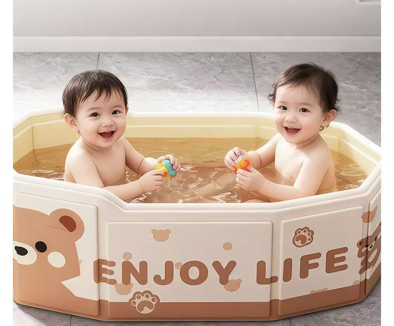 New Children's Home Folding Bathtub