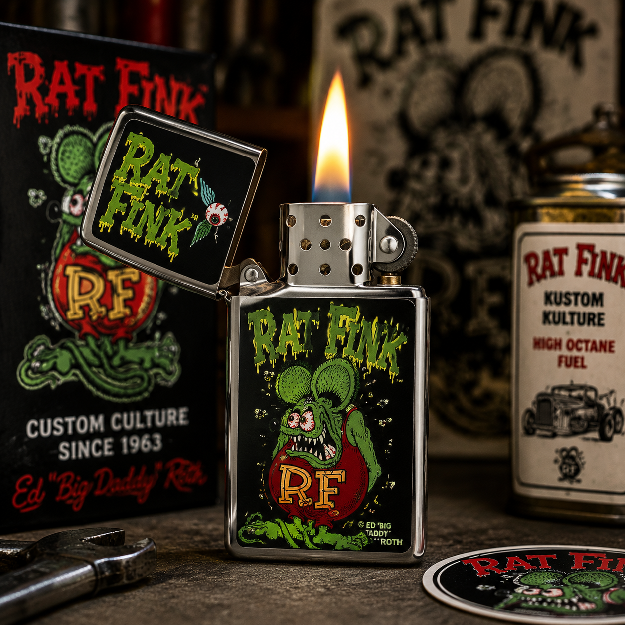 Rat Fink Collectible Lighter