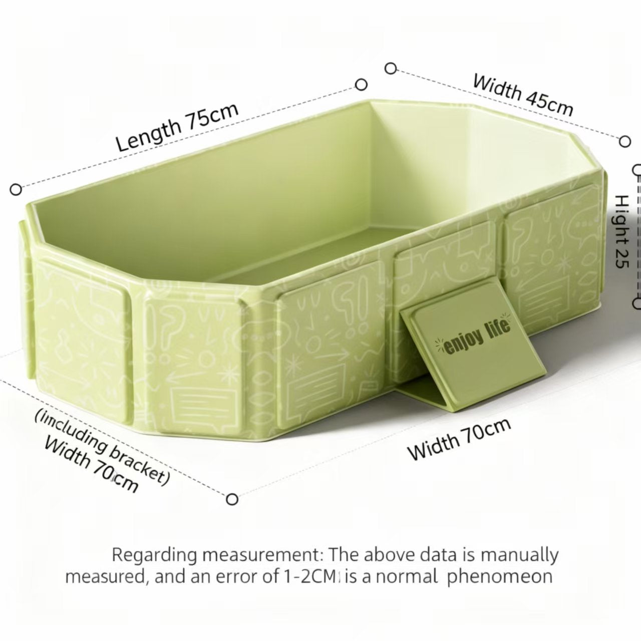 Pet Foldable Bath Tub Children's Bath Tub