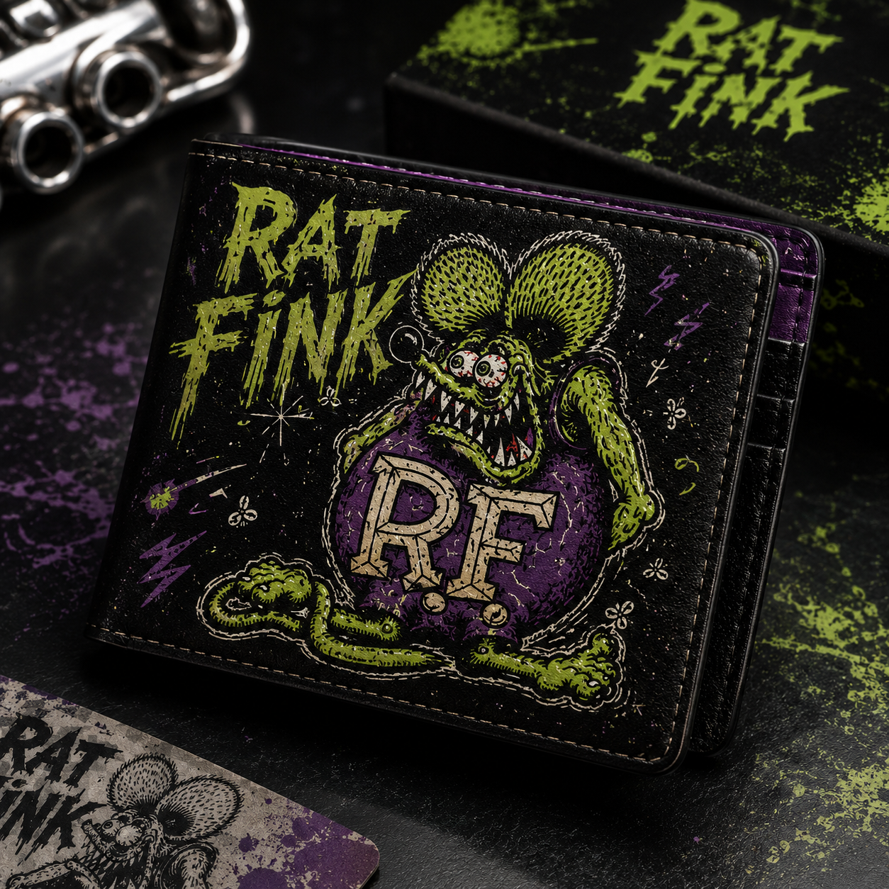 RAT FINK "KUSTOM" WALLET