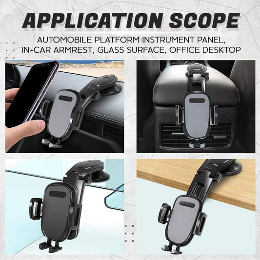 Suction Type Downward Bending Phone Mount