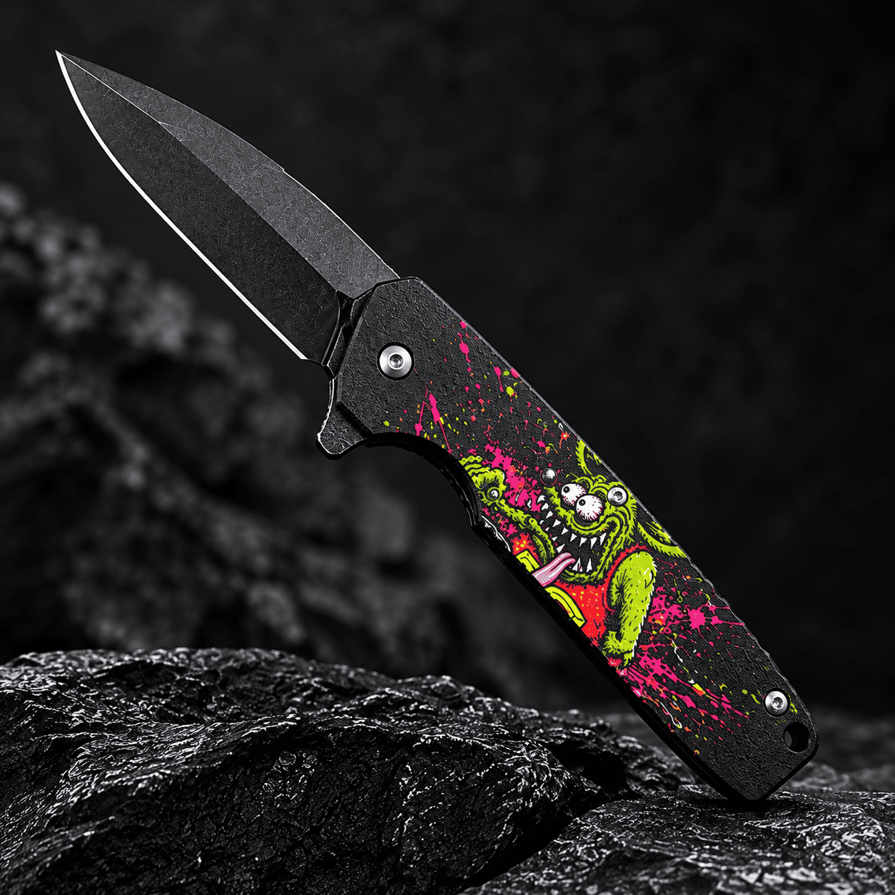 Rat Fink Folding EDC Pocket Knife